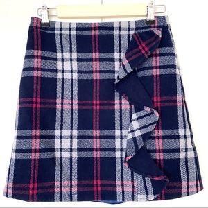 JCREW Wool Plaid/Tartan Skirt
